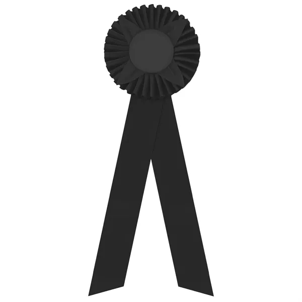 Rosette with two streamers 1 5/8" angled, 12" total length.... from ASI 93520 Ventura Inc