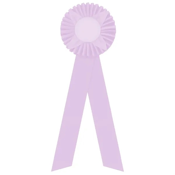 Rosette with two streamers 1 5/8" angled, 12" total length.... from ASI 93520 Ventura Inc