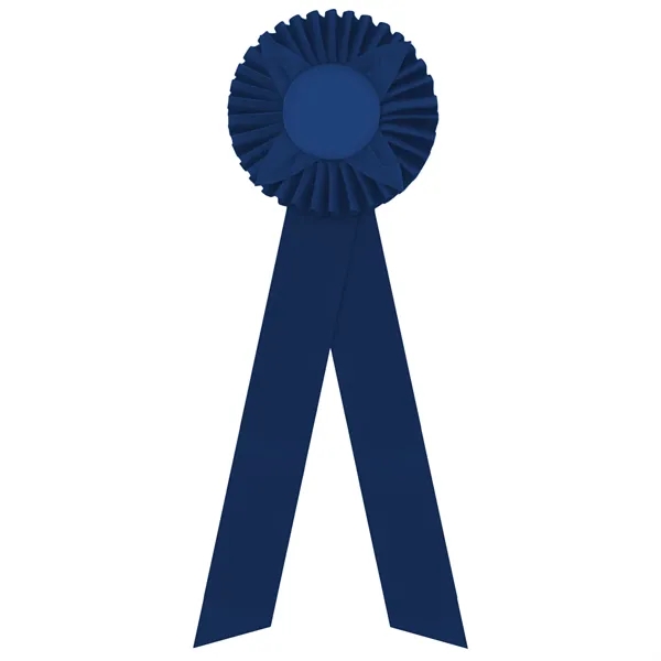 Rosette with two streamers 1 5/8" angled, 12" total length.... from ASI 93520 Ventura Inc