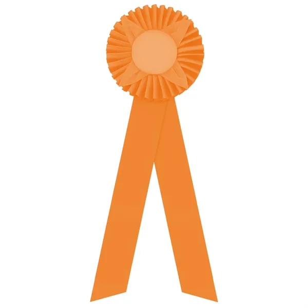 Rosette with two streamers 1 5/8" angled, 12" total length.... from ASI 93520 Ventura Inc