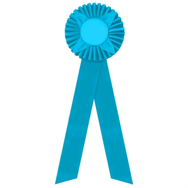 Rosette with two streamers 1 5/8" angled, 12" total length.... from ASI 93520 Ventura Inc