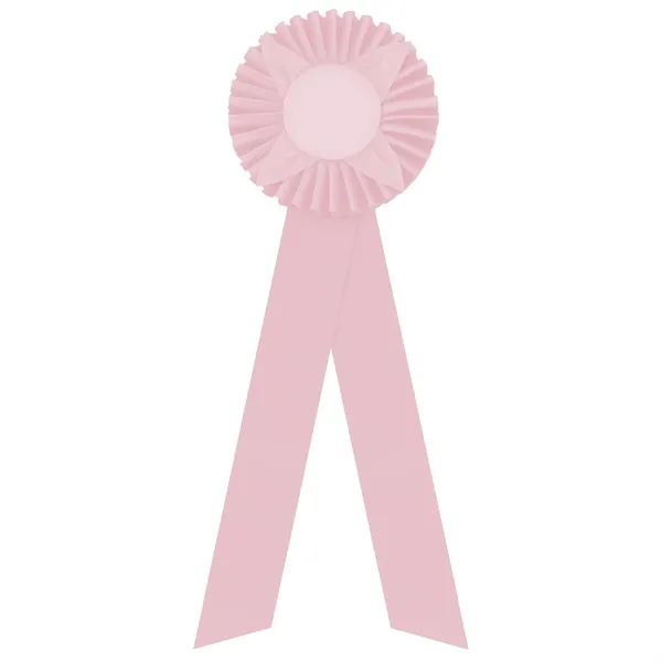 Rosette with two streamers 1 5/8" angled, 12" total length.... from ASI 93520 Ventura Inc