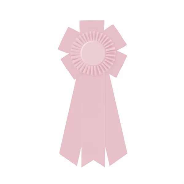 Rosette with 3 streamers, 2" middle dovetail and 1 5/8" sides... from ASI 93520 Ventura Inc