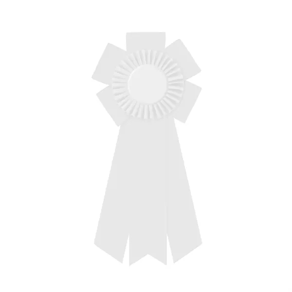 Rosette with 3 streamers, 2" middle dovetail and 1 5/8" sides... from ASI 93520 Ventura Inc