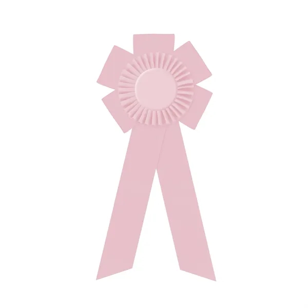 Rosette with two streamers 1 5/8" angled, 12" total length.... from ASI 93520 Ventura Inc