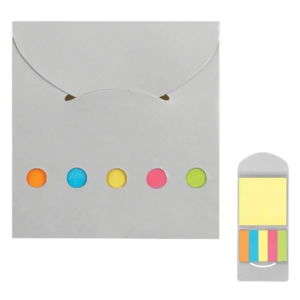 Sticky notes and flags in pocket case.... from ASI 61125 Hit Promotional Products / Hit®