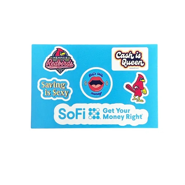 Custom Sticker Sheets (Removable)... from ASI 49720 DigiCali Promo