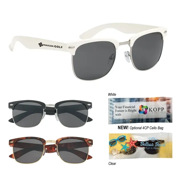 Make a statement with these unique Panama Sunglasses featuring a stylish... from ASI 61125 Hit Promotional Products / Hit®