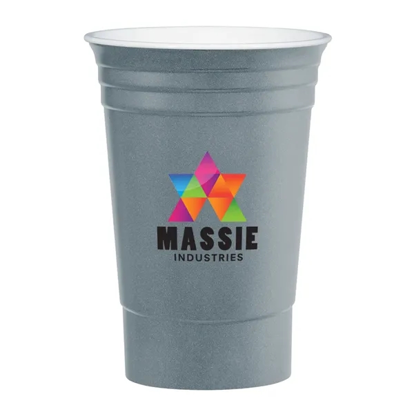 The Cup. Made From Tri-Edge Polypropylene Material.  Holds 16 OZ.... from ASI 61125 Hit Promotional Products / Hit®