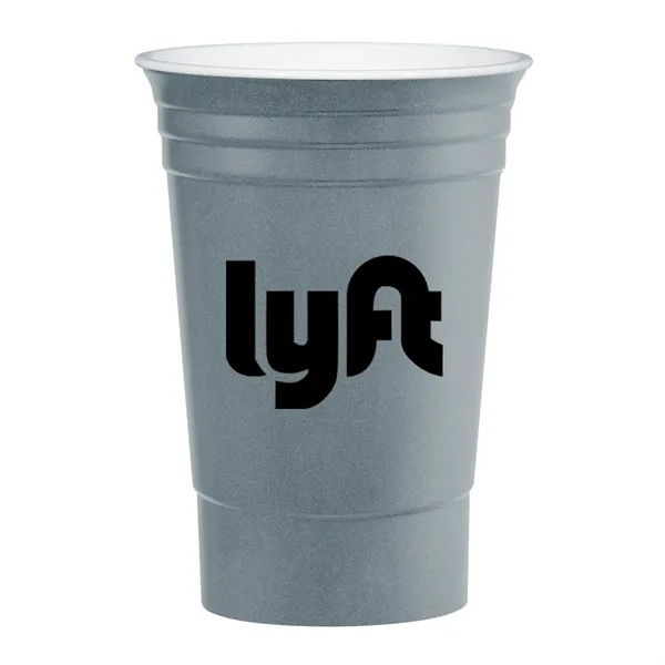 The Cup. Made From Tri-Edge Polypropylene Material.  Holds 16 OZ.... from ASI 61125 Hit Promotional Products / Hit®