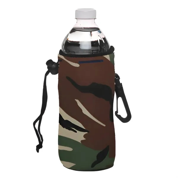 Neoprene drawstring bottle insulator, 12 oz. plus 1 color silkscreen imprint... from ASI 37218 Athena Promo (tm)