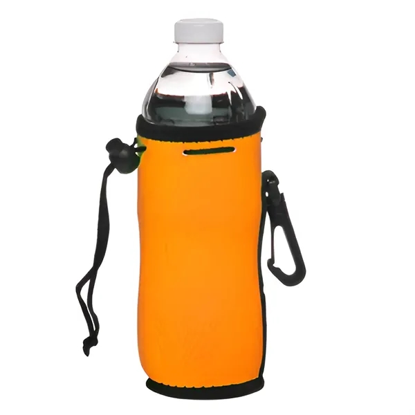 Neoprene drawstring bottle insulator, 12 oz. plus 1 color silkscreen imprint... from ASI 37218 Athena Promo (tm)
