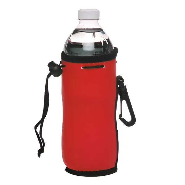 Neoprene drawstring bottle insulator, 12 oz. plus 1 color silkscreen imprint... from ASI 37218 Athena Promo (tm)
