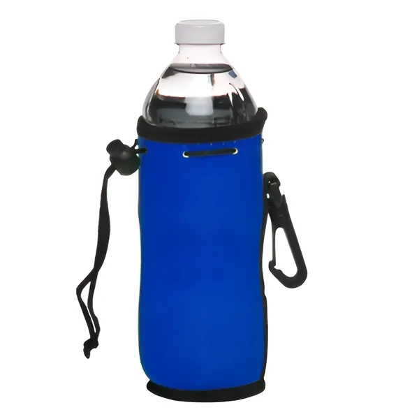 Neoprene drawstring bottle insulator, 12 oz. plus 1 color silkscreen imprint... from ASI 37218 Athena Promo (tm)