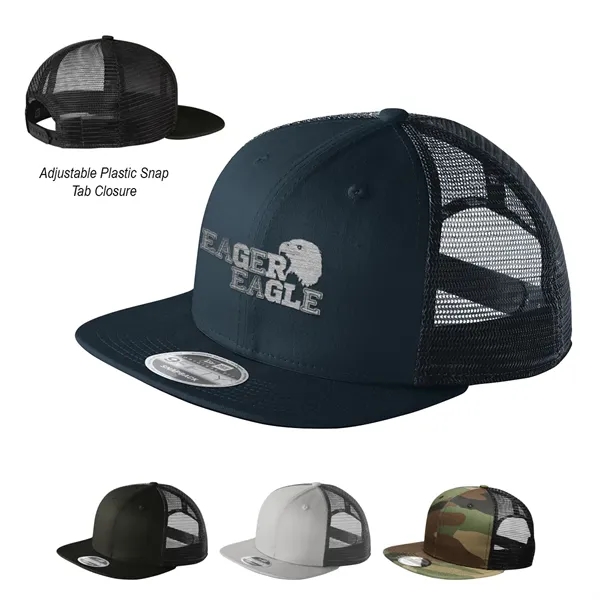 New Era original fit snapback trucker cap for wearing on a... from ASI 61125 Hit Promotional Products / Hit®