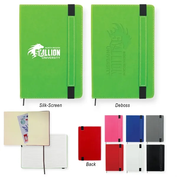 Journal/notebook with custom gift box.... from ASI 61125 Hit Promotional Products / Hit®