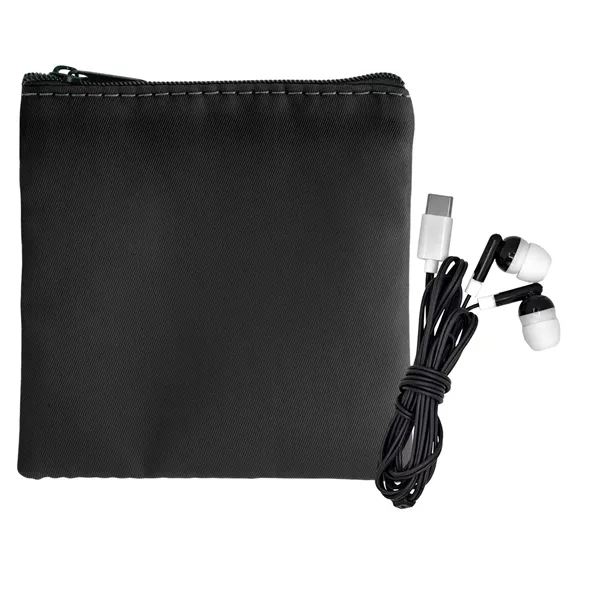 Colorful RPET Ear Bud Pouch... from ASI 30208 A P Specialties / AP Specialties