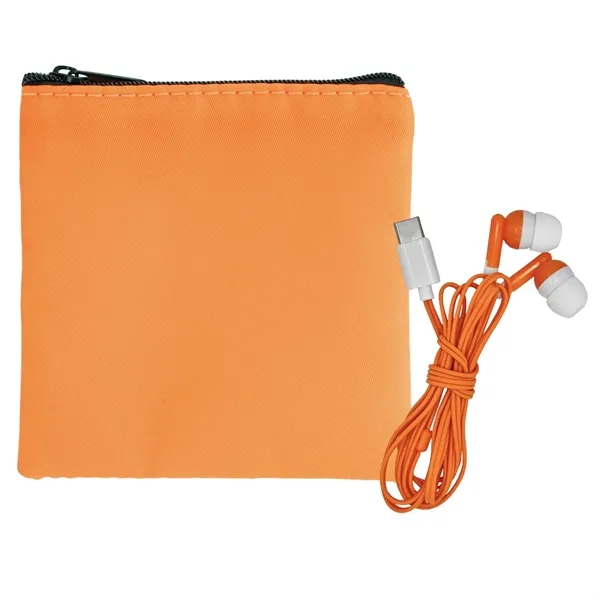 Colorful RPET Ear Bud Pouch... from ASI 30208 A P Specialties / AP Specialties