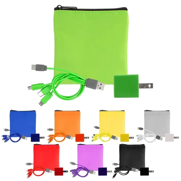 Colorful RPET Wall & Cable Set... from ASI 30208 A P Specialties / AP Specialties