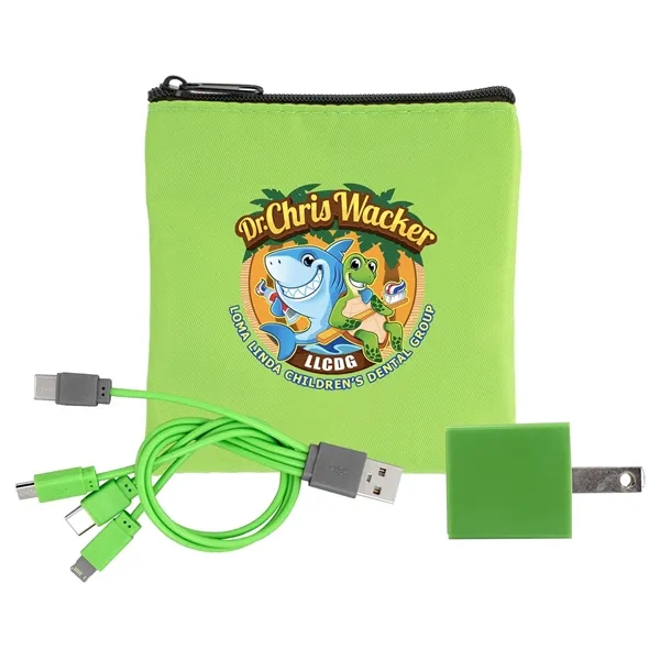 Colorful RPET Wall & Cable Set... from ASI 30208 A P Specialties / AP Specialties