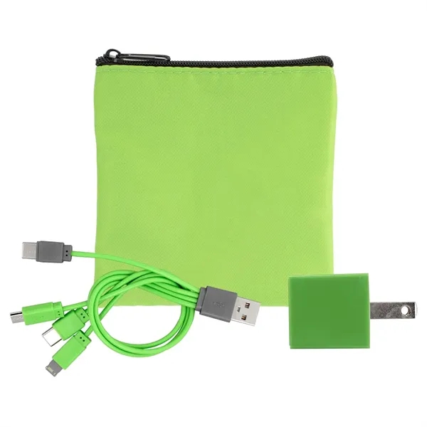 Colorful RPET Wall & Cable Set... from ASI 30208 A P Specialties / AP Specialties