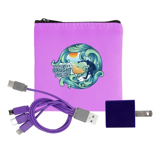 Colorful RPET Wall & Cable Set... from ASI 30208 A P Specialties / AP Specialties