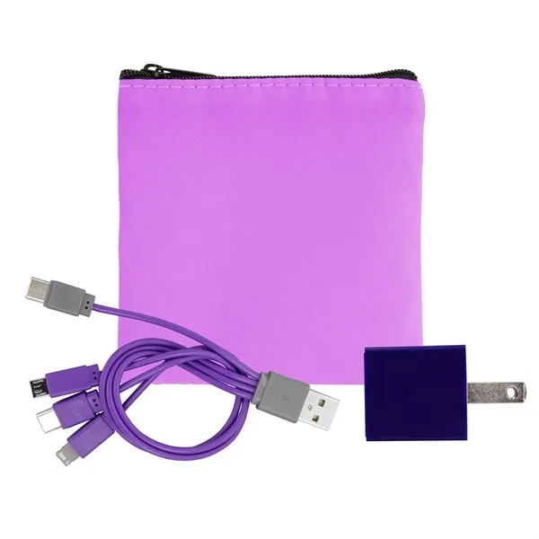 Colorful RPET Wall & Cable Set... from ASI 30208 A P Specialties / AP Specialties