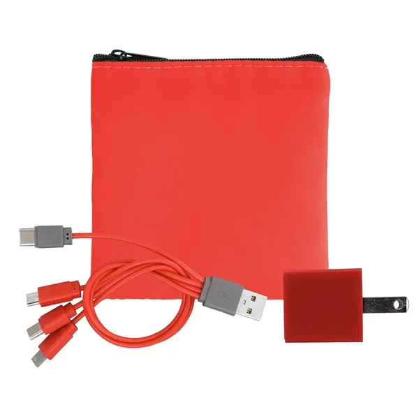 Colorful RPET Wall & Cable Set... from ASI 30208 A P Specialties / AP Specialties