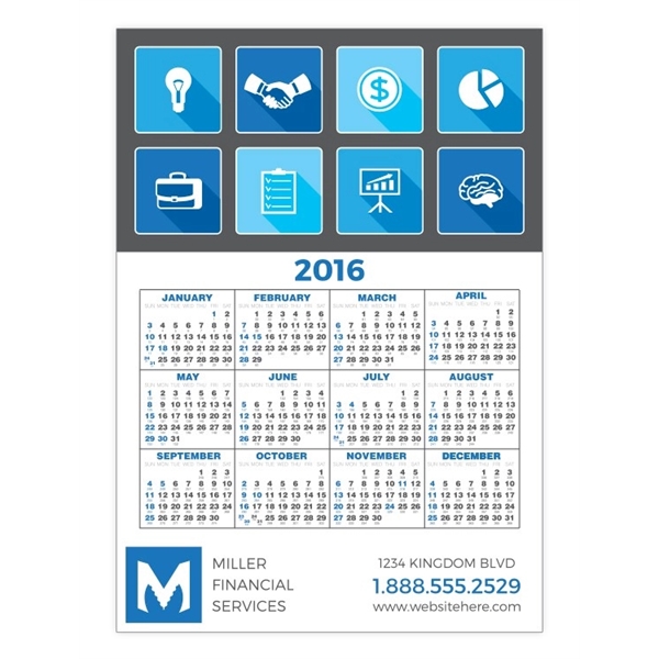 Magnet - 6x8.5 Square Corners - 25 mil.... from ASI 91760 Tradenet Publishing / TradeNet Line