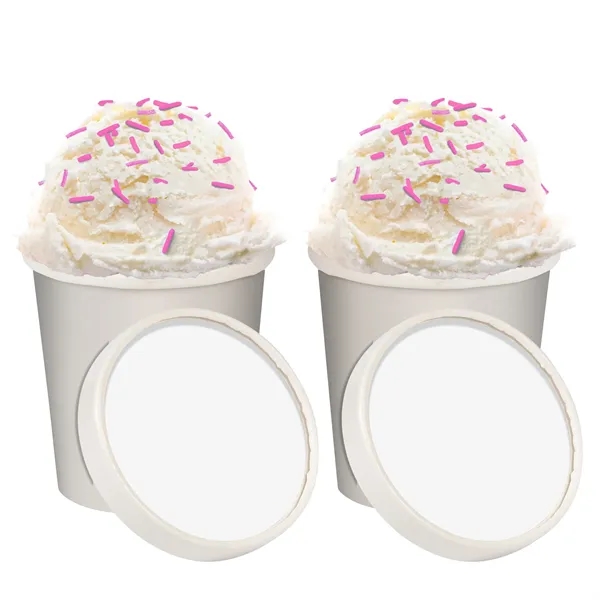 Our vanilla ice cream is mixed with colorful sprinkles that can... from ASI 71685 Midnite Snax®