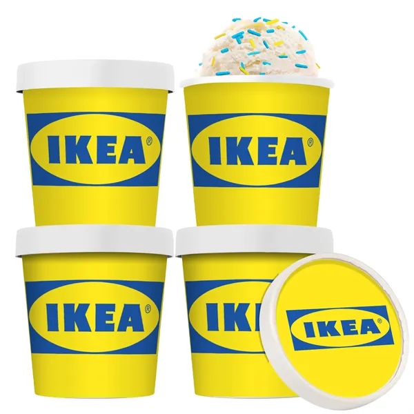 Our vanilla ice cream is mixed with colorful sprinkles that can... from ASI 71685 Midnite Snax®