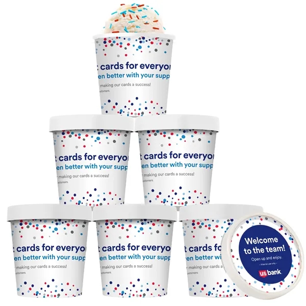 Our vanilla ice cream is mixed with colorful sprinkles that can... from ASI 71685 Midnite Snax®