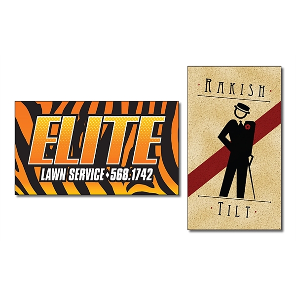 Extra-Thick UV-Coated (1S) Paper Business Card (3.5x2)... from ASI 91760 Tradenet Publishing / TradeNet Line