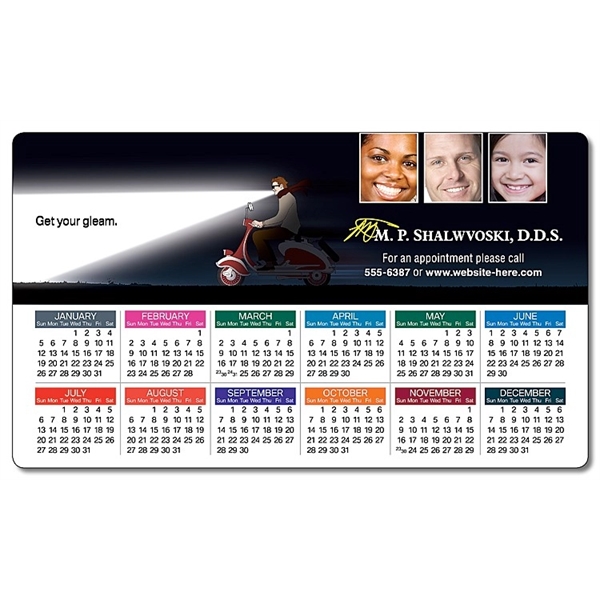 Health Calendar Magnet - 3.5x6 Round Corners - 25 mil.... from ASI 91760 Tradenet Publishing / TradeNet Line