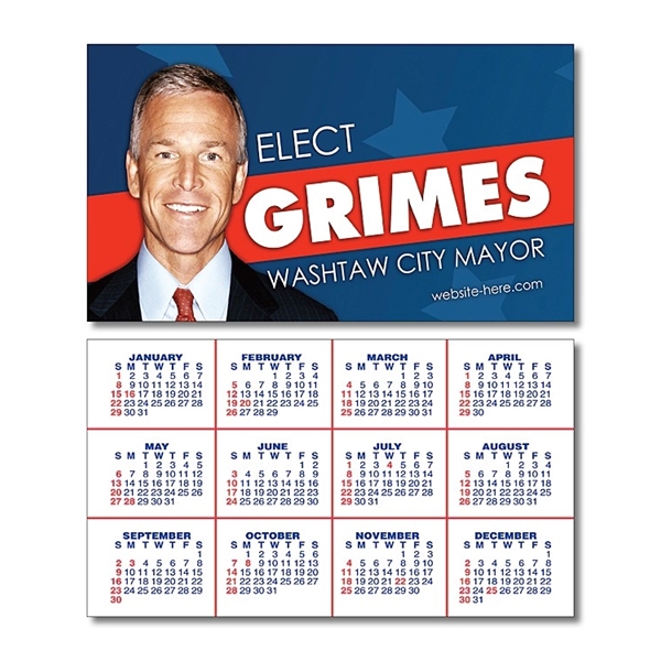 Political Laminated Business Card - 3.5x2 (2-Sided) - 14 pt.... from ASI 91760 Tradenet Publishing / TradeNet Line