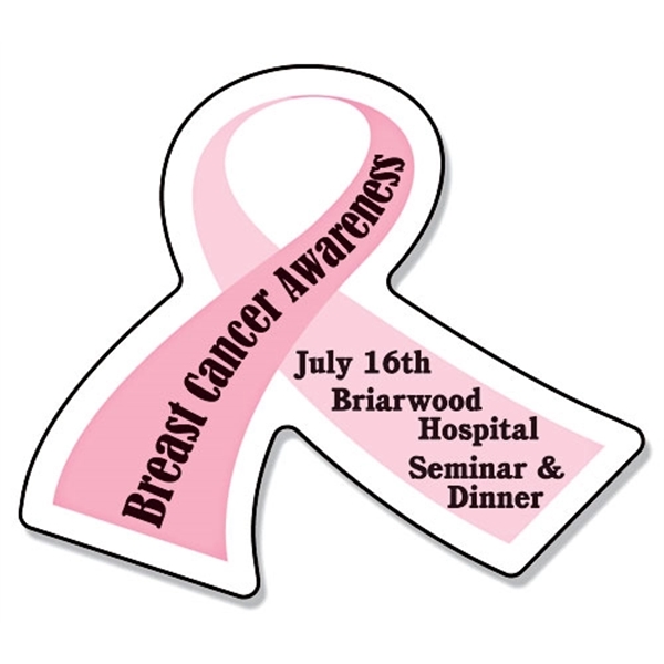 Magnet - Awareness Ribbon Shape (2.6875x2.25) - 20 Mil.... from ASI 91760 Tradenet Publishing / TradeNet Line