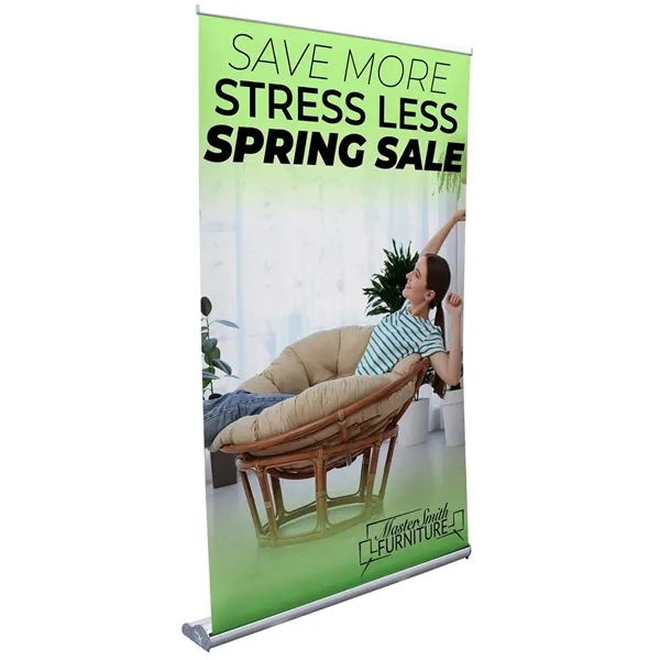 The Stratus Retractor's streamlined base features a low center of gravity... from ASI 87188 Showdown Displays