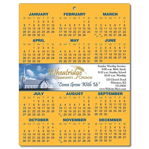 Religious Laminated Calendar Card - 8.5x11... from ASI 91760 Tradenet Publishing / TradeNet Line