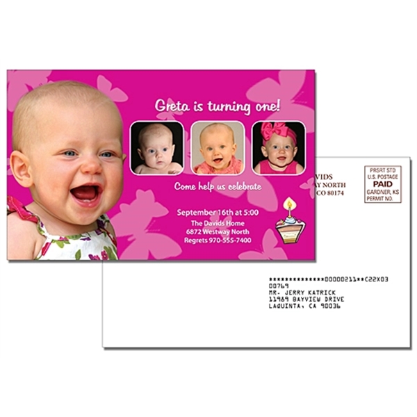 Announcement Laminated Card - 5.25x8.5... from ASI 91760 Tradenet Publishing / TradeNet Line