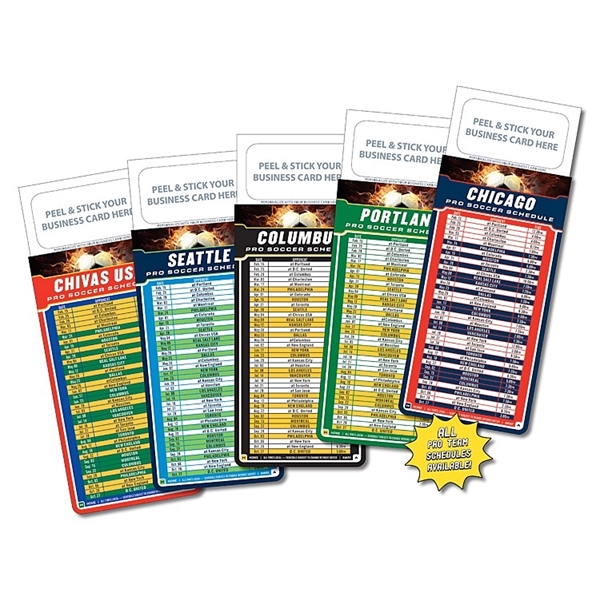 M.B.C. Sport Schedules - Pro Soccer (3.5x9)... from ASI 91760 Tradenet Publishing / TradeNet Line