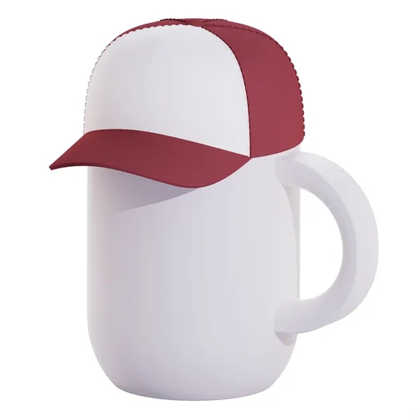This Insulated mug features a beanie-shaped lid that adds a unique... from ASI 31518 ADNART