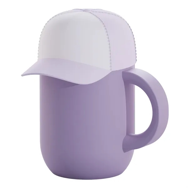 This Insulated mug features a beanie-shaped lid that adds a unique... from ASI 31518 ADNART