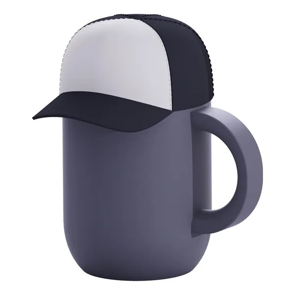 This Insulated mug features a beanie-shaped lid that adds a unique... from ASI 31518 ADNART