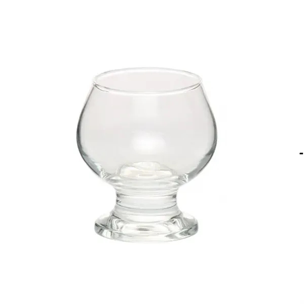 Clear 6.5 oz brandy sampler glass.... from ASI 39552 BEL Promo