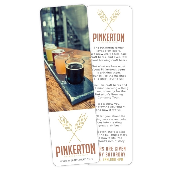 Bookmark - 2.5x8.5 UV-Coated (1S) - 10 pt.... from ASI 91760 Tradenet Publishing / TradeNet Line