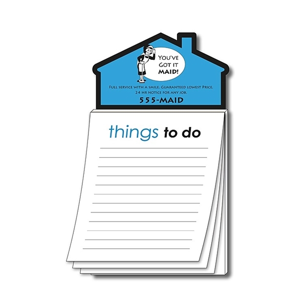 Magna-Pad House Shape Magnet - Stock Things To Do (50 Sheet)... from ASI 91760 Tradenet Publishing / TradeNet Line