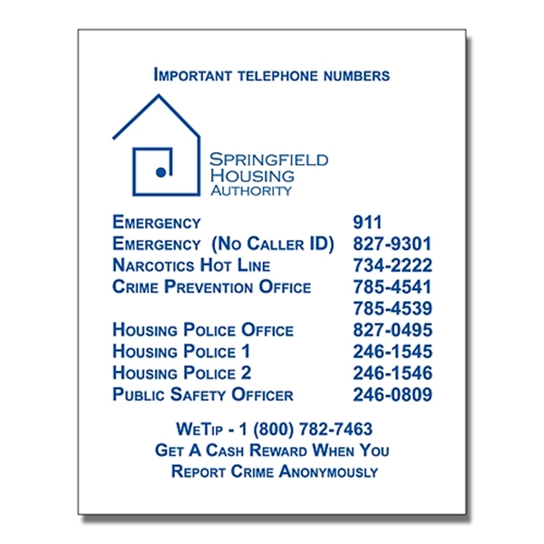 Magnet - 4x5 Square Corners - 25 Mil.... from ASI 91760 Tradenet Publishing / TradeNet Line