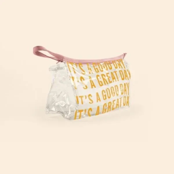 Large rectangle shaped, gusseted vinyl pouch and a zippered closure, zipper... from ASI 74710 Numo