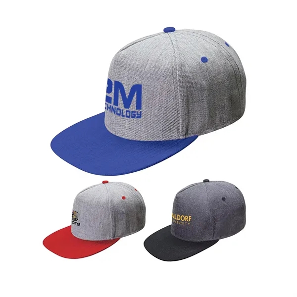 Flat Bill Wool Blend Cap... from ASI 31517 Admart Products