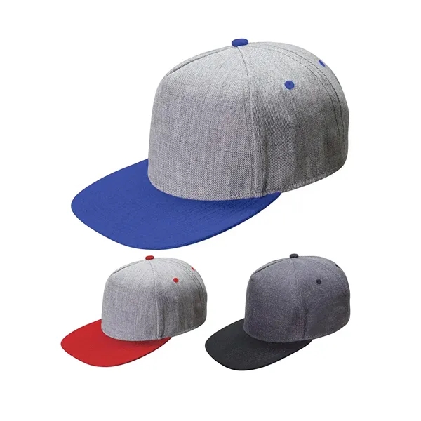 Flat Bill Wool Blend Cap... from ASI 31517 Admart Products